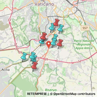 Mappa Piazzale XXV Marzo, 00144 Roma RM, Italia (3.22615)