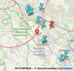 Mappa Via Ranuccio Bianchi Bandinelli, 00178 Ciampino RM, Italia (4.42182)