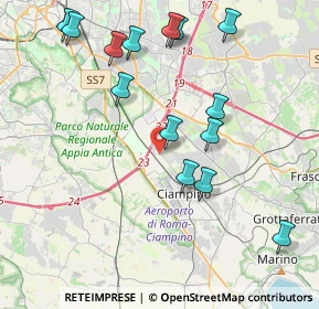 Mappa 00178 Ciampino RM, Italia (4.66857)