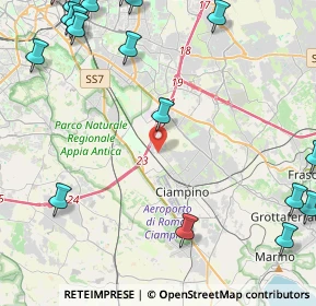 Mappa 00178 Ciampino RM, Italia (7.273)
