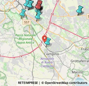 Mappa 00178 Ciampino RM, Italia (5.9925)