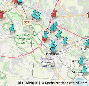 Mappa 00178 Ciampino RM, Italia (5.6875)