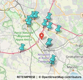 Mappa 00178 Ciampino RM, Italia (3.67154)
