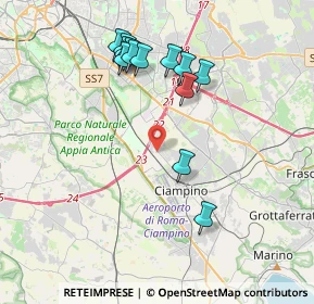 Mappa Via Ranuccio Bianchi Bandinelli, 00178 Ciampino RM, Italia (4.06385)