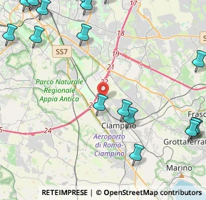 Mappa Via Ranuccio Bianchi Bandinelli, 00178 Ciampino RM, Italia (6.919)