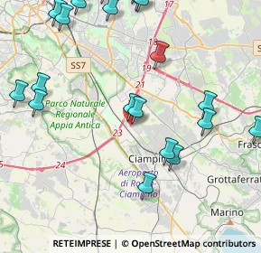 Mappa 00178 Ciampino RM, Italia (5.6245)