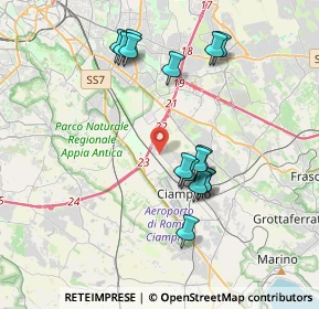 Mappa 00178 Ciampino RM, Italia (3.79867)