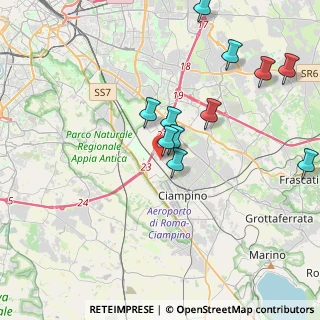 Mappa Via Ranuccio Bianchi Bandinelli, 00178 Ciampino RM, Italia (4.18)