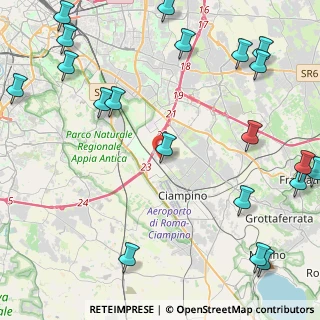 Mappa Via Ranuccio Bianchi Bandinelli, 00178 Ciampino RM, Italia (6.793)