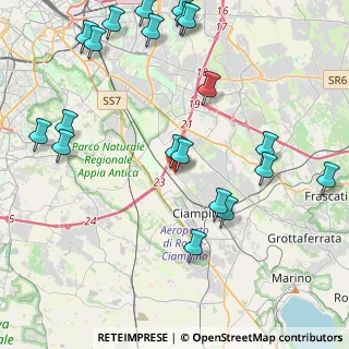 Mappa Via Ranuccio Bianchi Bandinelli, 00178 Ciampino RM, Italia (5.6245)