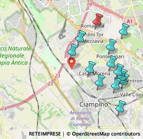 Mappa Via Ranuccio Bianchi Bandinelli, 00178 Ciampino RM, Italia (2.34692)