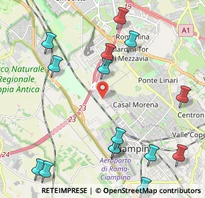 Mappa 00178 Ciampino RM, Italia (2.82333)