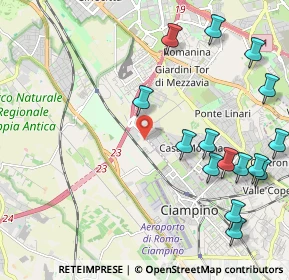 Mappa Via Ranuccio Bianchi Bandinelli, 00178 Ciampino RM, Italia (2.804)
