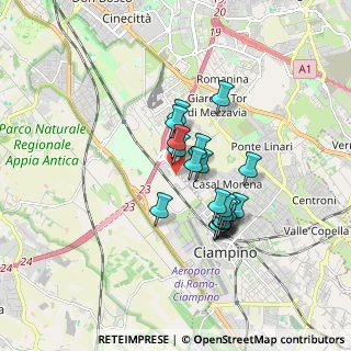 Mappa Via Ranuccio Bianchi Bandinelli, 00178 Ciampino RM, Italia (1.413)