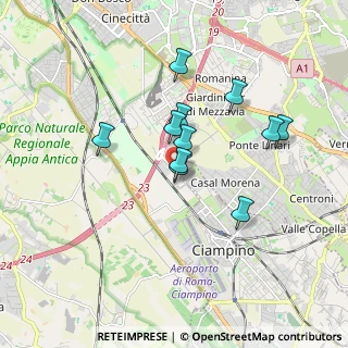Mappa Via Ranuccio Bianchi Bandinelli, 00178 Ciampino RM, Italia (1.51636)