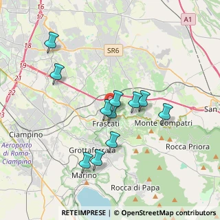 Mappa Via dei Fabii, 00044 Frascati RM, Italia (3.45455)