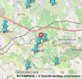 Mappa Via Metrodoro, 00044 Frascati RM, Italia (3.00833)