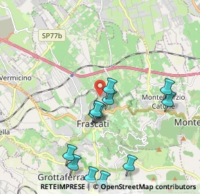 Mappa Via Metrodoro, 00044 Frascati RM, Italia (2.30167)