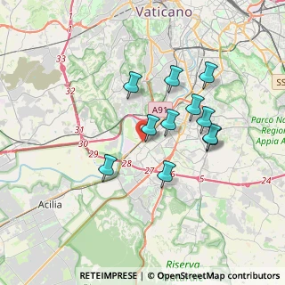 Mappa Via Domenico Sansotta, 00144 Roma RM, Italia (3.21909)