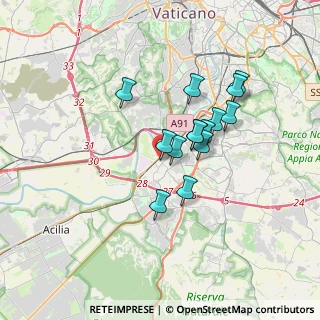 Mappa Via Sansotta, 00144 Roma RM, Italia (2.86857)