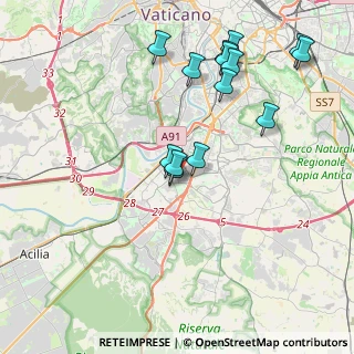 Mappa Via Avignone, 00144 Roma RM, Italia (4.40429)