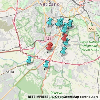 Mappa Via Avignone, 00144 Roma RM, Italia (3.63923)