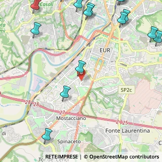 Mappa Via Tolosa, 00144 Roma RM, Italia (3.7475)
