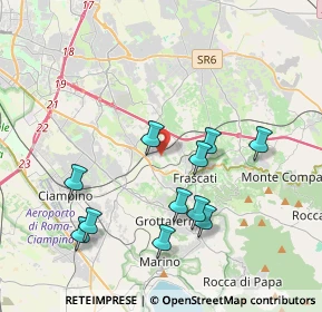 Mappa Via Tuscolana, 00044 Frascati RM, Italia (4.10273)