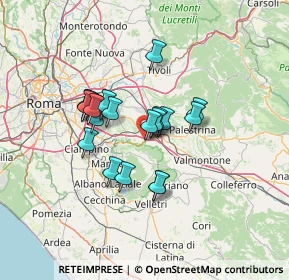Mappa Via dei Pratoni Parti Comuni, 00030 Colonna RM, Italia (10.7725)
