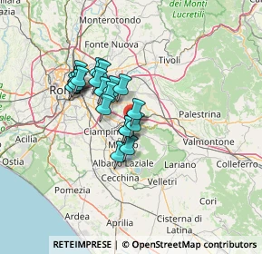 Mappa Vicolo Bambocci, 00044 Frascati RM, Italia (10.677)