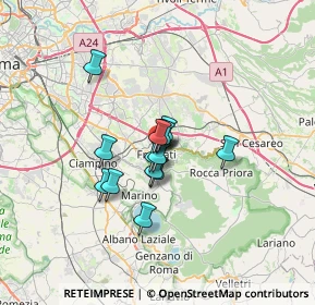 Mappa Vicolo Bambocci, 00044 Frascati RM, Italia (4.38286)