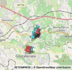 Mappa Via del Castello, 00044 Frascati RM, Italia (0.73714)