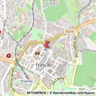 Mappa Piazza Bambocci, 10, 00044 Frascati, Roma (Lazio)