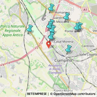 Mappa Via di Ciampino, 00178 Roma RM, Italia (2.04636)