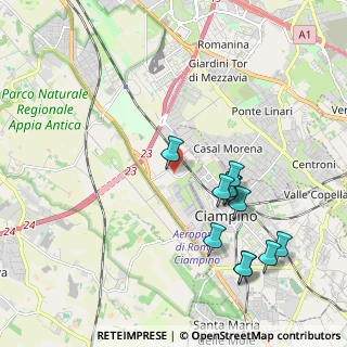 Mappa Via di Ciampino, 00178 Roma RM, Italia (2.24727)