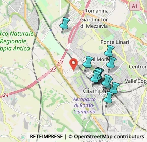 Mappa Via di Ciampino, 00178 Roma RM, Italia (1.79077)