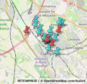 Mappa Via Sandro Pertini, 00043 Ciampino RM, Italia (1.002)