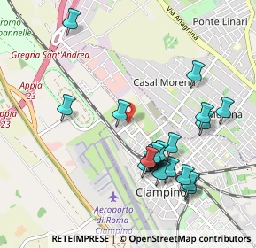 Mappa Via Sandro Pertini, 00043 Ciampino RM, Italia (1.073)