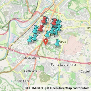 Mappa Via Camus, 00143 Roma RM, Italia (1.5755)