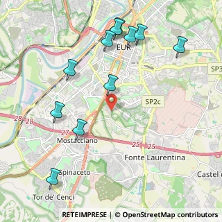 Mappa Via Camus, 00143 Roma RM, Italia (2.58)