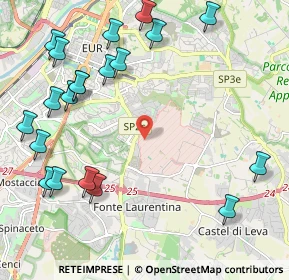 Mappa Via degli Avieri, 00143 Roma RM, Italia (2.849)