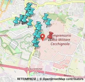 Mappa Via degli Avieri, 00143 Roma RM, Italia (0.9815)