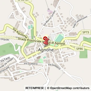 Mappa Via Marconi, 21A, 86081 Agnone, Isernia (Molise)