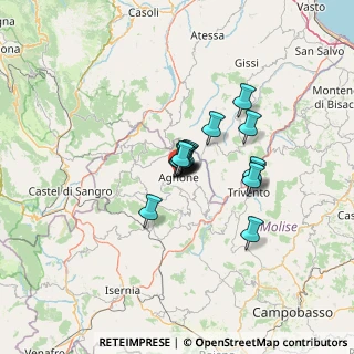 Mappa Via Saulino, 86081 Agnone IS, Italia (8.19467)