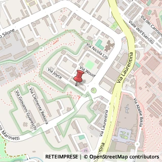 Mappa Via Joyce, 24, 00143 Roma, Roma (Lazio)