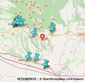 Mappa Via del Crocifisso, 00030 Genazzano RM, Italia (4.84714)
