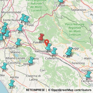 Mappa Via del Crocifisso, 00030 Genazzano RM, Italia (26.43333)