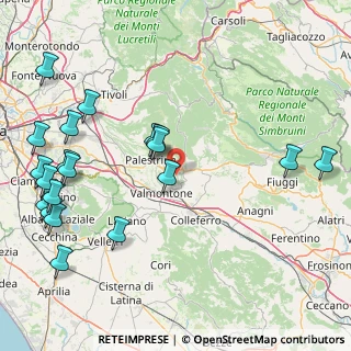 Mappa Via del Crocifisso, 00030 Genazzano RM, Italia (22.9235)