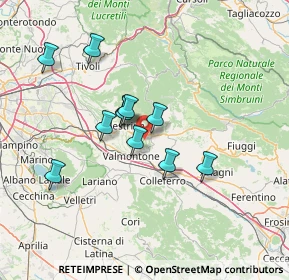 Mappa Via del Crocifisso, 00030 Genazzano RM, Italia (12.28273)