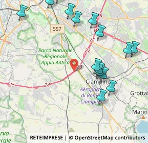 Mappa A90, 00178 Roma RM, Italia (5.9815)